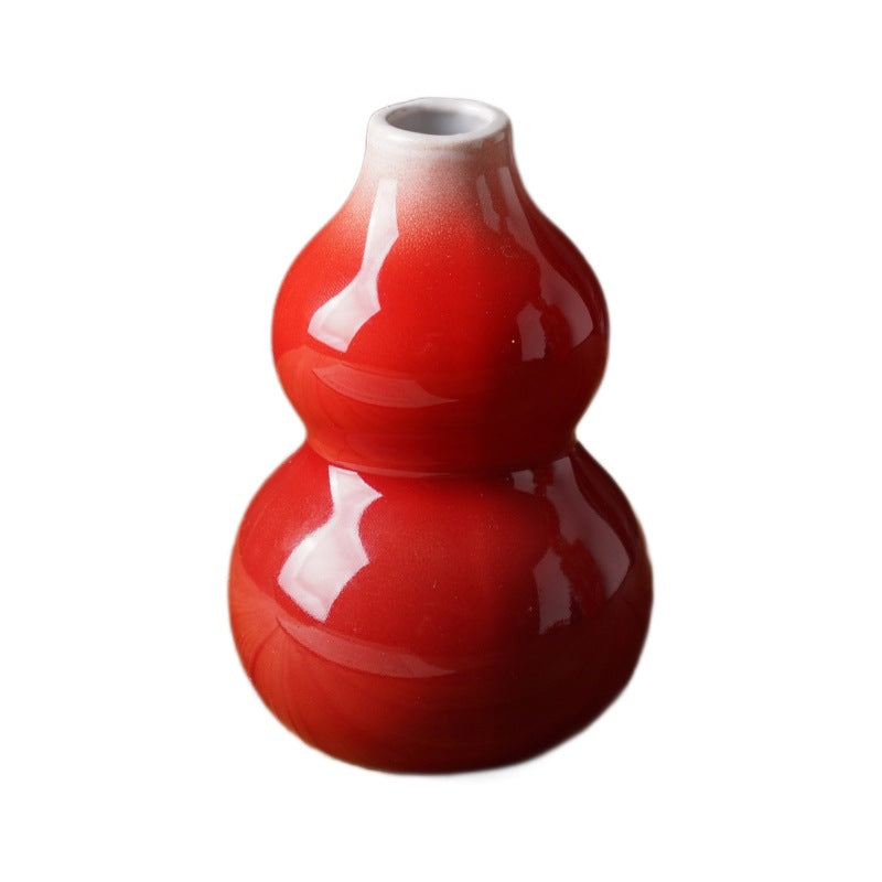 New Chinese Ceramic Gourd Vase – Retro Decor